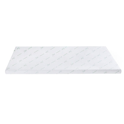 Giselle 8cm Memory Foam Mattress Topper Lavender Infused Bamboo Cover 7-Zone King