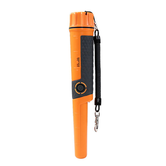 Metal Detector 40MM Sensitive Handheld Pinpointer Water Resistant Automatic Hunter Orange