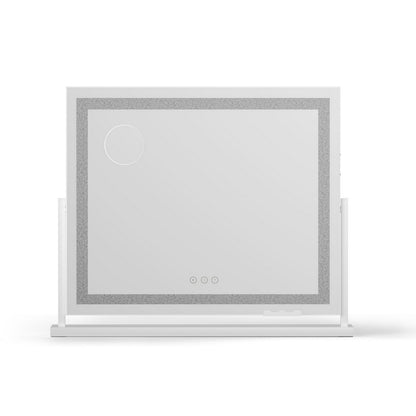 Embellir Makeup Mirror 60x50cm 360～ Rotatable Vanity Mirror with Lights Crystal LED