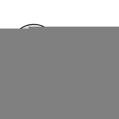 Embellir 2 Wall Mirror Makeup 50cm Home Decor Framed Mirrors Bathroom Round Black