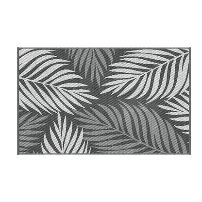 Gardeon Outdoor Rugs 152x244cm Large Carpet Reversible Area Mat PP Dual-Sided Patio Rug Leaf