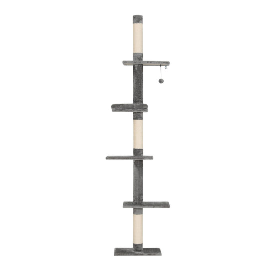 i.Pet Cat Tree 290cm Tower Scratching Post Scratcher Floor to Ceiling Cats Bed