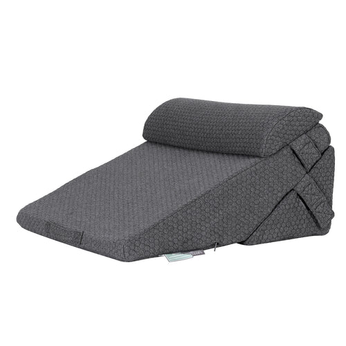 Giselle Bedding Adjustable Wedge Pillow Grey
