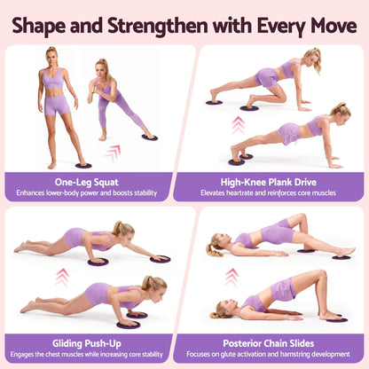 Everfit Pilates Ring Set for Women, 15pcs Home Workout Pilates Equipment with Ring, Ball, Yoga Socks, D-Ring etc. Pilates Starter Kit for Strength, Toning and Flexibility Purple