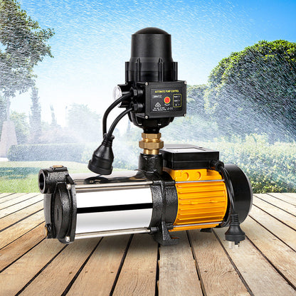 Giantz Garden Water Pump High Pressure 2500W 5-Stage Tank Irrigation Black