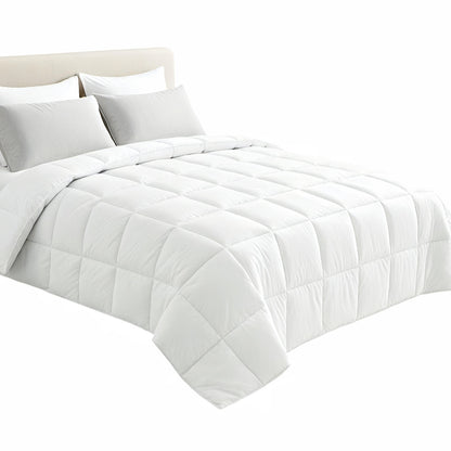 Giselle Bedding Super King Size 400GSM Microfiber Quilt All Season Duvet Quilts Comforter Winter Summer