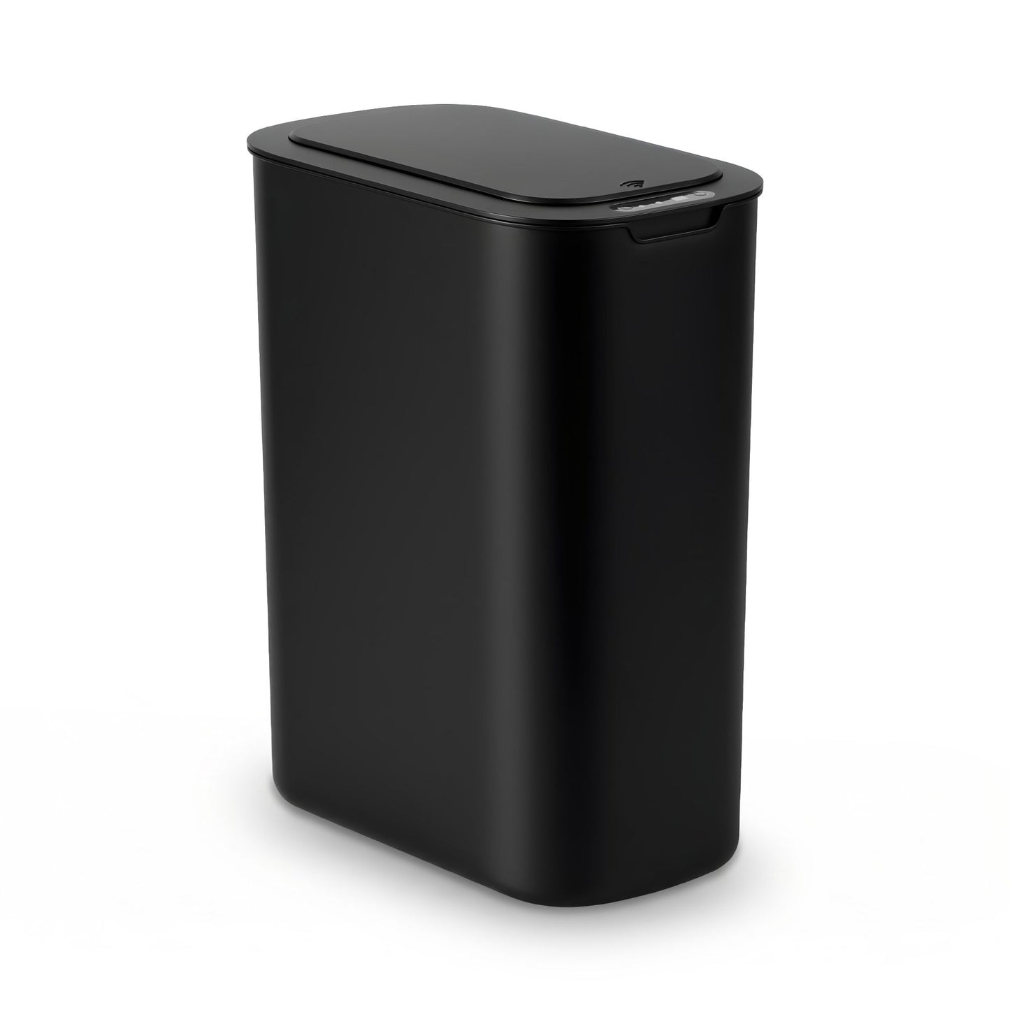 Devanti Automatic Trash Bin with Lid 21L Motion Sensor Kitchen Bin Touchless Garbage Can Modern Black Plastic Slim Rubbish Bin with Liner Holder for Kitchen, Home, Office