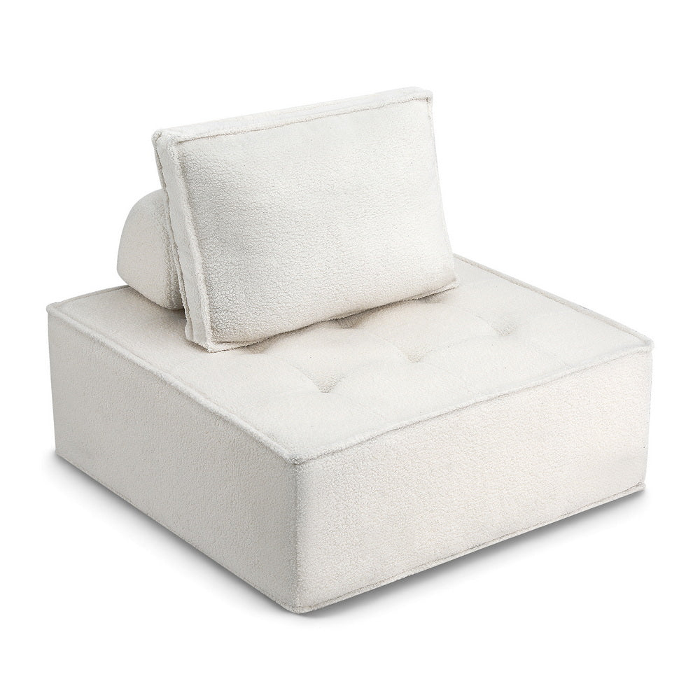 Artiss Floor Sofa Lounge Chair 6 Seater with Pillow