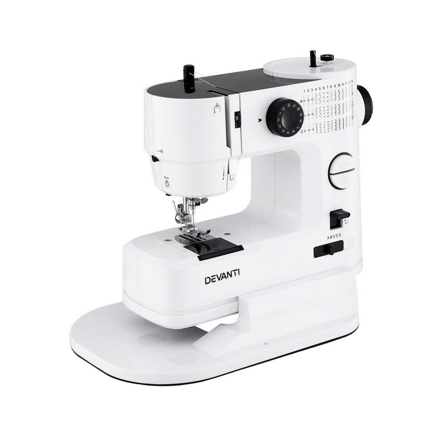 Devanti 39 Stitches Mini Sewing Machine Portable Sewing Machine Kit