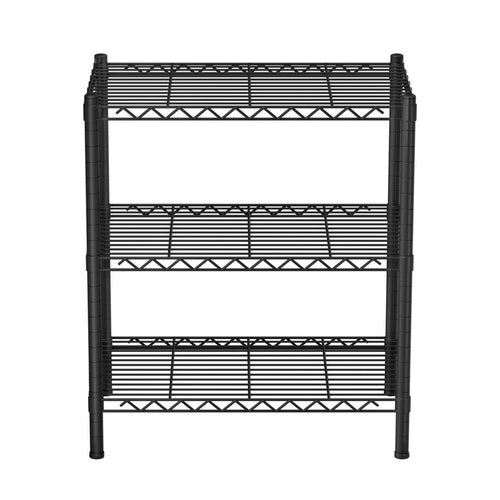 Artiss 3-Tier Shelving Unit Adjustable Garage Storage Shelves Kitchen Rack Steel