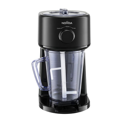 NORDA 1.1L Slushie Machine Shaved Ice Maker 3 Texture Levels Black