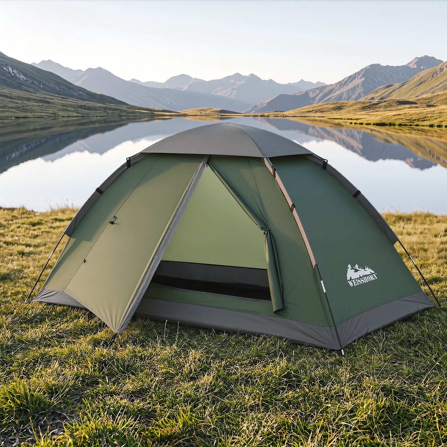 Weisshorn 1 Person Camping Tent Waterproof Hiking Vestibule Porch