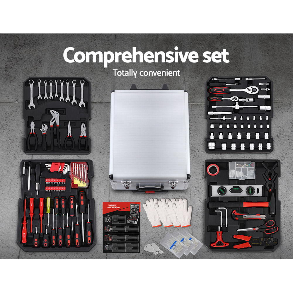 Giantz 786pcs Tool Kit Trolley Case Mechanics Box Toolbox Portable DIY Set