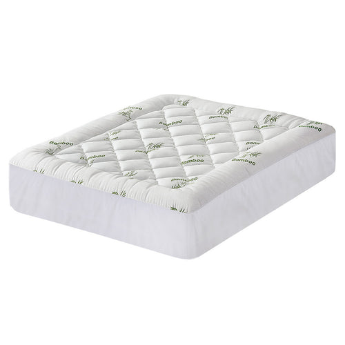 Giselle Mattress Topper 5cm Pillowtop toppers Bamboo Queen