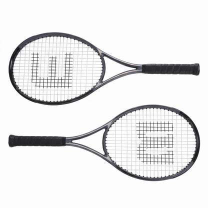 Everfit Tennis Racket Set 2 Pack 27 Inch Lightweight Cushioned Grip for Adults Black