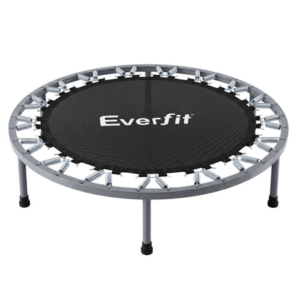Everfit 40-Inch Fitness Trampoline Rebounder Mini Round Trampoline Home Workouts