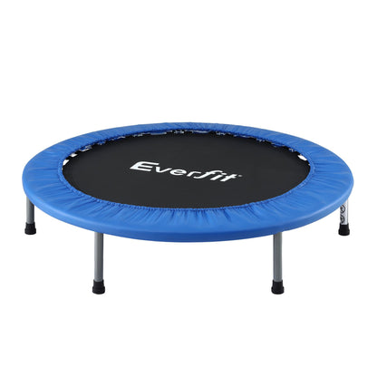 Everfit 40-Inch Fitness Trampoline Rebounder Mini Round Trampoline Home Workouts