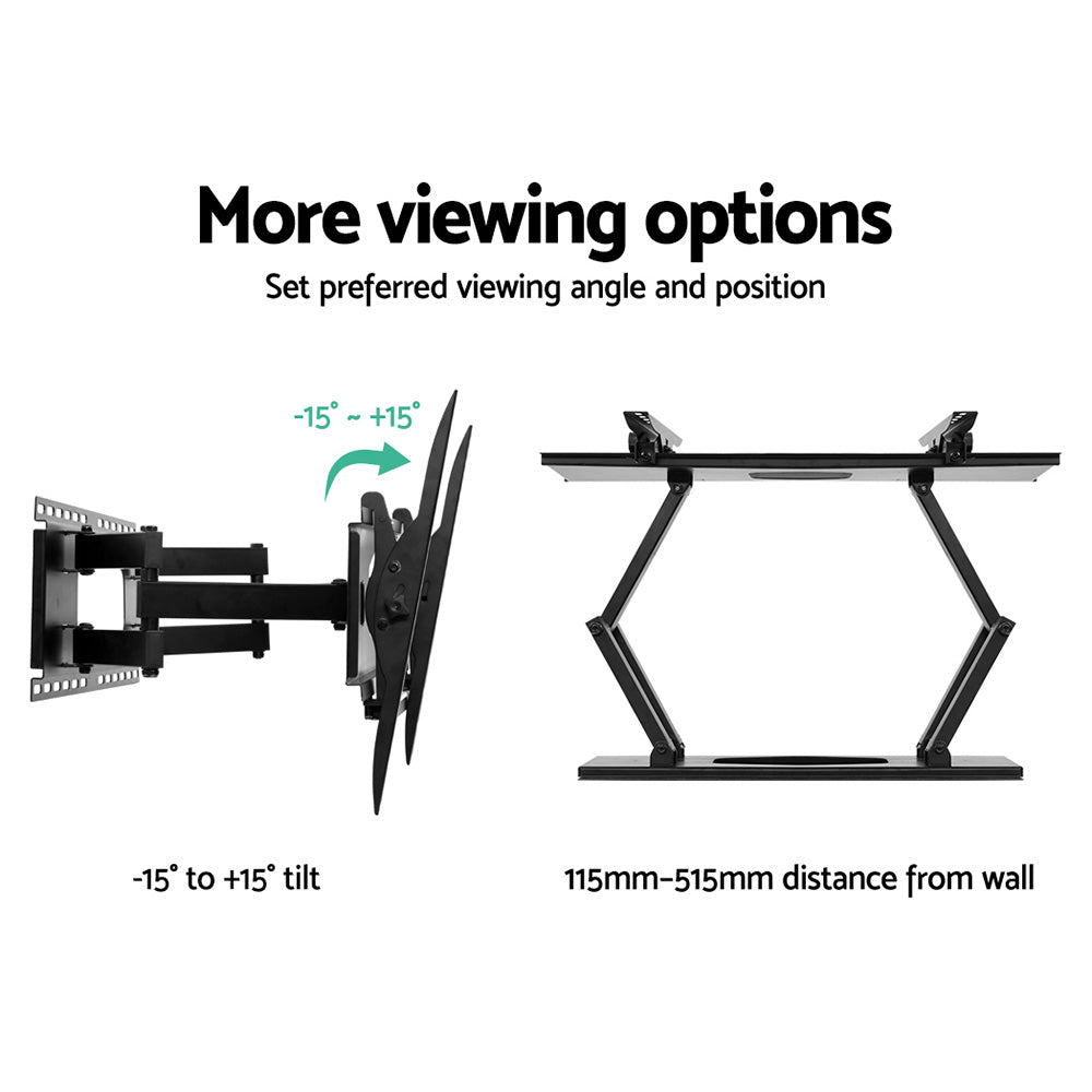 Artiss TV Wall Mount Bracket for 32"-80" LED LCD Full Motion Dual Strong Arms