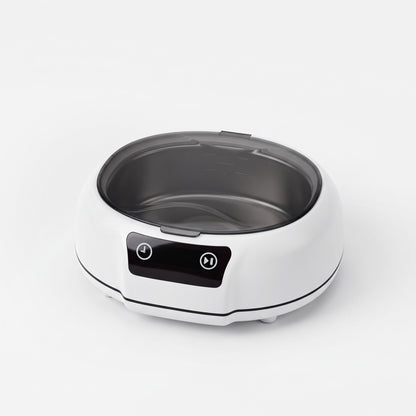 Devanti Ultrasonic Cleaner 700mL 48kHz Jewellery Cleaning Machine with Stainless Steel Tank White