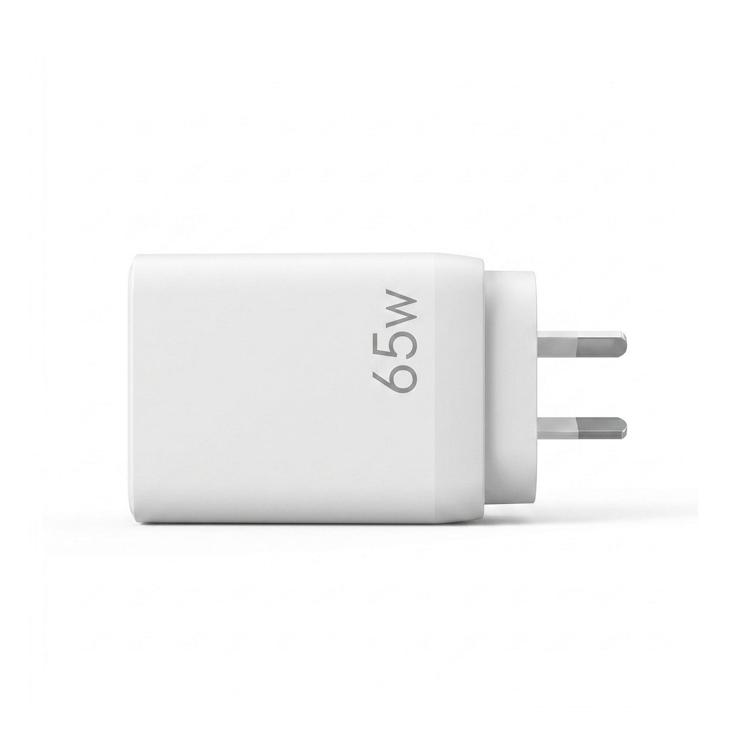 Devanti USB C Charger 65W Fast Charger 3 Port PD Wall Adapter White