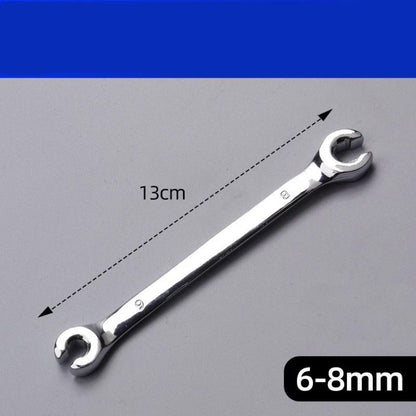 5Pcs Flare Nut Wrench Set Offset End Spanner Metric 6 8 9 10 11 12 13 14 15 17MM