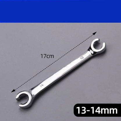 5Pcs Flare Nut Wrench Set Offset End Spanner Metric 6 8 9 10 11 12 13 14 15 17MM