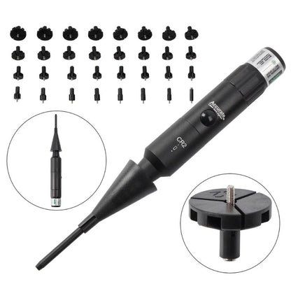 Professional Laser Bore Sight Kit Multiple Caliber Upgraded Green Bore Sighter.