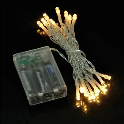 Trendbay 10M Battery-Operated LED Fairy String Lights 80 LEDs