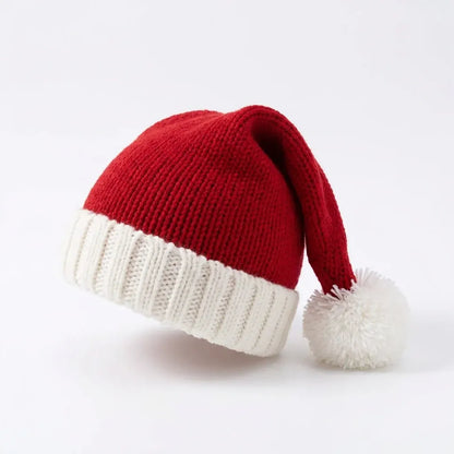 Trendbay Kids’ Christmas Knitted Beanie Hat with Cute Pom Pom