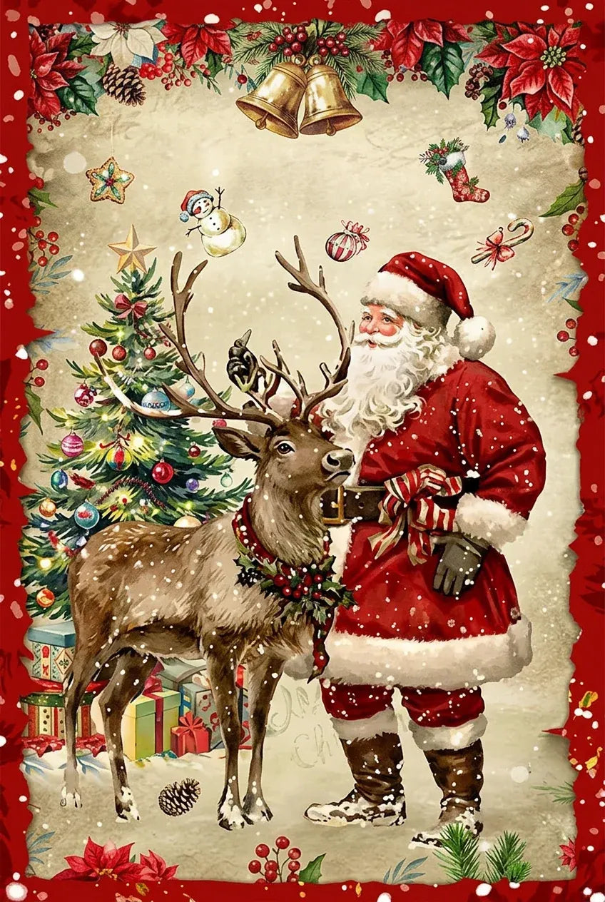 Christmas Wall Hanging Banner 120×60 cm