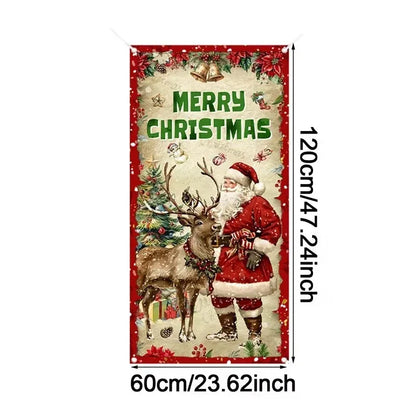 Christmas Wall Hanging Banner 120×60 cm