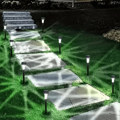 10-Pack Solar Garden Pathway Lights – 31.5cm