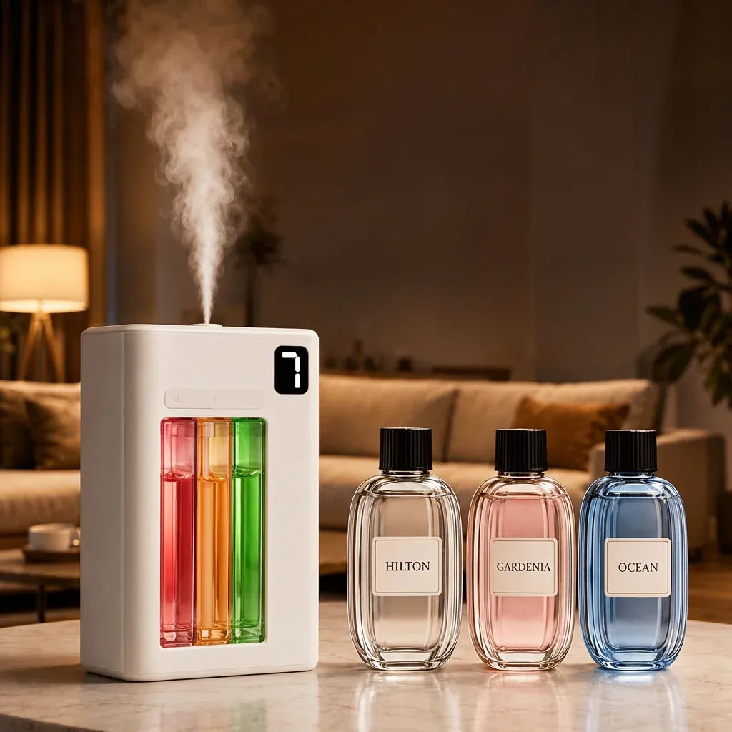 Smart Aromatherapy Diffuser with 3 Fragrance Options