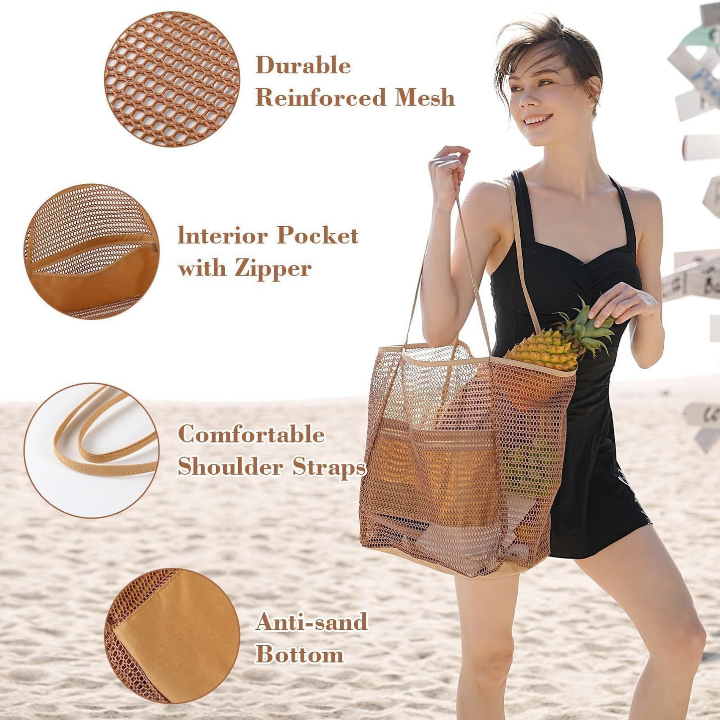 Beach Bag off white