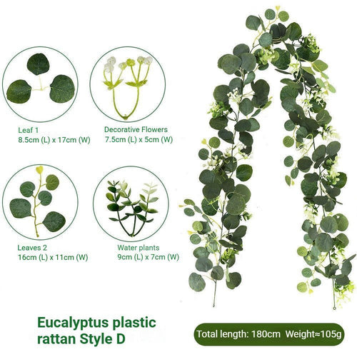 Eucalyptus Rattan - 60 Heads
