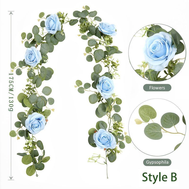 Eucalyptus with Flowers - 37 Heads-I