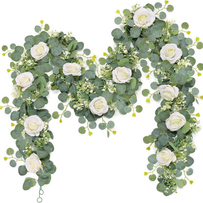 Eucalyptus with Flowers - P
