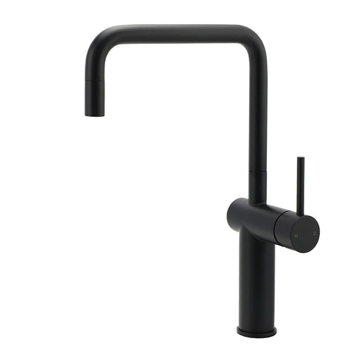 WELS Matt Black SUS Tall Kitchen Laundry 360º Swivel Sink Mixer Faucet Tap Spout