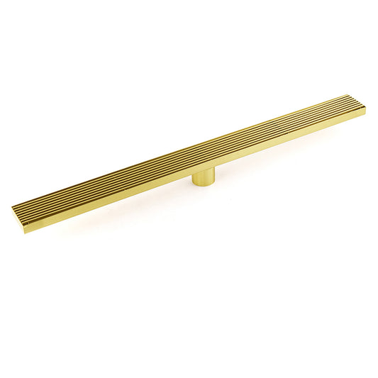 Brushed Gold SUS 900mm Strip Fence Bathroom Floor Shower Grate Drain 50mm Outlet