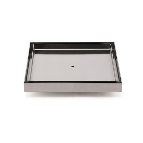 Bathroom Large Square 200x200mm Tile Insert Floor Drain Shower Grate 80mm Waste