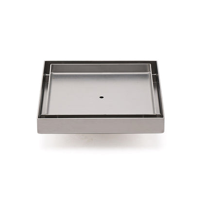 150x150mm Square Tile Insert Floor Drain Stainless Steel Shower Grate 50mm Waste