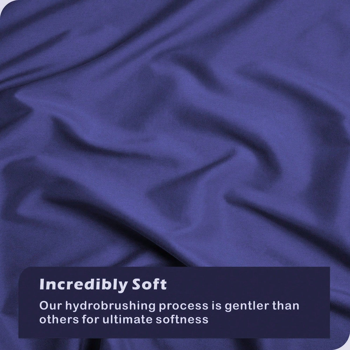 Hotel Soft Microfiber Duvet Cover Set-2000TC Quilt Cover Set & Pillowcases -1 Donna Cover Zipper Closure & 1 x Pillowcases-Breathable Bedding - Wrinkle, Fade, Stain Resistant(Royal blue,King Single)