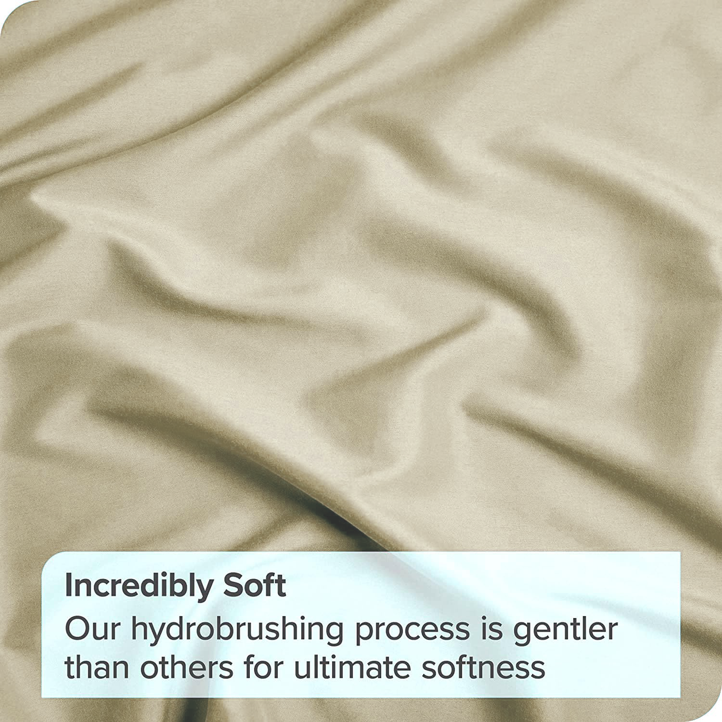 Hotel Quality Fitted Sheet - 1 Piece Fitted Sheet  -Breathable Bedding - Wrinkle, Fade, Stain Resistant- 16inch/40cm Deep Pocket Fitted Bed Sheet-Wrinkle and Fade Resistant,(Cream White,Double)