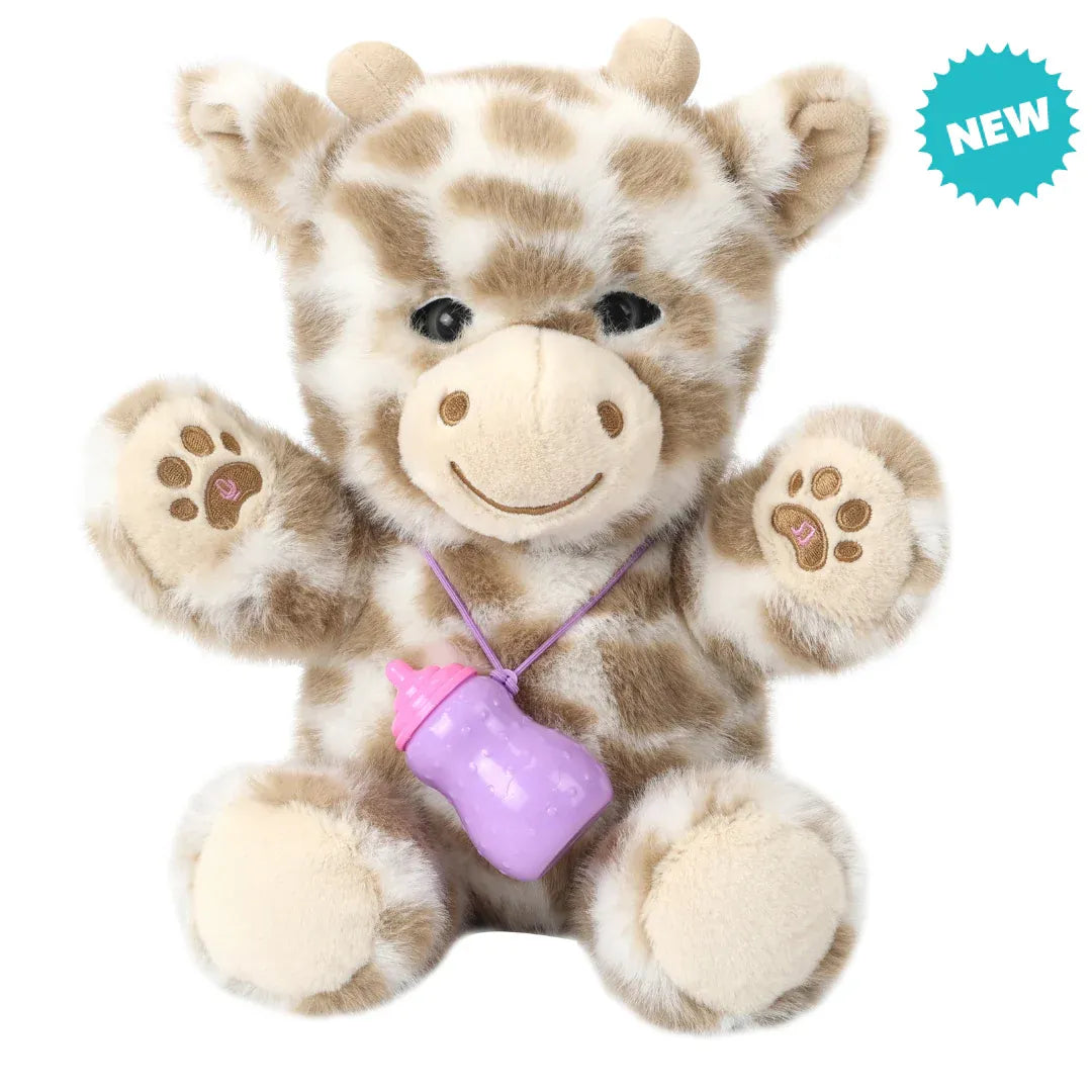 Interactive Giraffe - Plush Feeding & Sleeping Simulation Toy