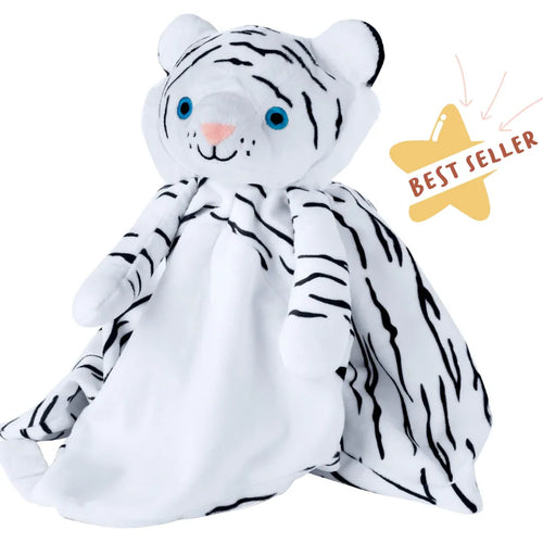 Delly the White Tiger - White Noise & Lullaby Comforter