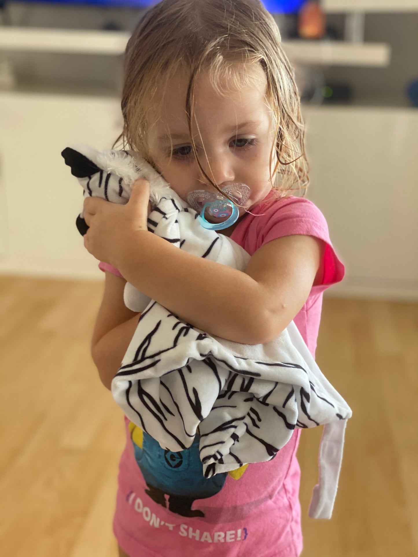 Delly the White Tiger - White Noise & Lullaby Comforter