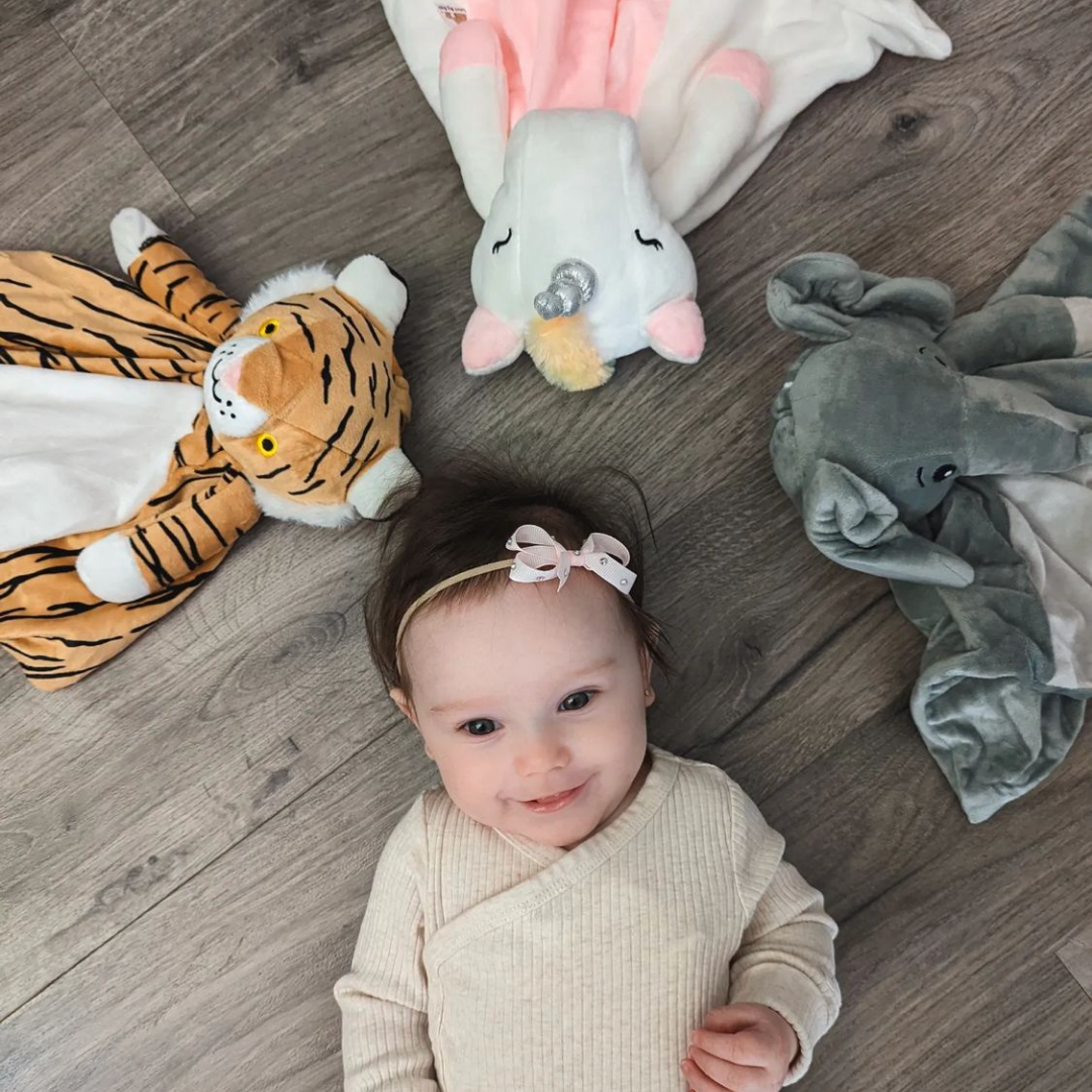 Ellie the Elephant - White Noise & Lullaby Comforter