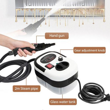 Steam Cleaner 3200W Portable Handheld High Pressure Steamer for Car Home Kitchen