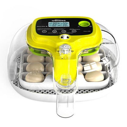 Automatic Egg Incubator 16-30 Eggs Chicken Duck Poultry Hatcher Breeder Candler