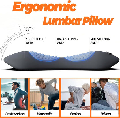 Electric Back Massager Triple Fusion Back Massager Traction Lifting & Heat AU